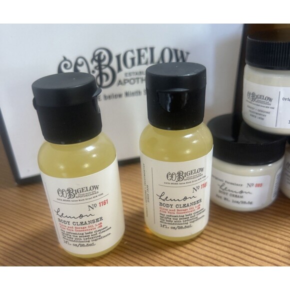 C.O. Bigelow Travel Size Sampler 1 oz 12 pc LOT Lotion, Body Cleanser & Cream - Picture 9 of 12